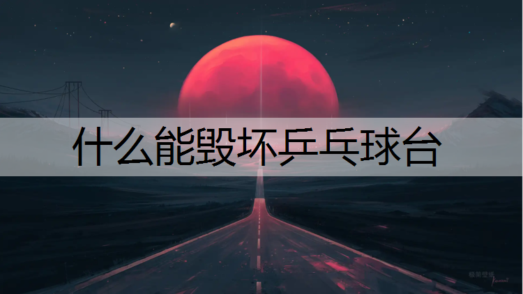 <strong>什么能毁坏乒乓球台</strong>